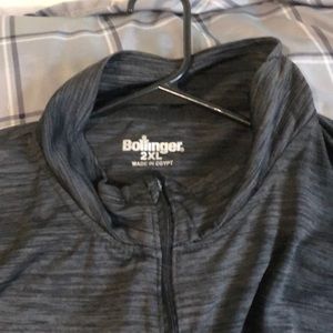 Shirt- long sleeve- zipper front